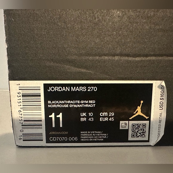 Jordan Mars 270 - Picture 8 of 8